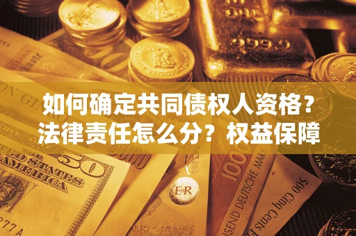北京如何确定共同债权人资格？法律责任怎么分？权益保障技巧揭秘！