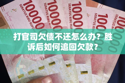 北京打官司欠债不还怎么办？胜诉后如何追回欠款？