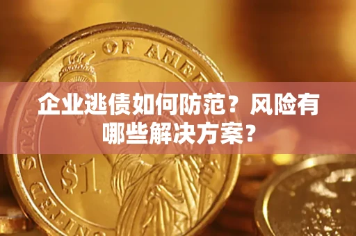 北京企业逃债如何防范？风险有哪些解决方案？