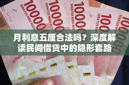 北京月利息五厘合法吗？深度解读民间借贷中的隐形套路