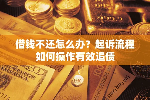 北京借钱不还怎么办？起诉流程如何操作有效追债