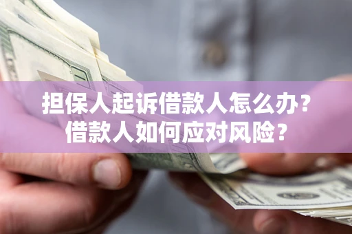 北京担保人起诉借款人怎么办？借款人如何应对风险？